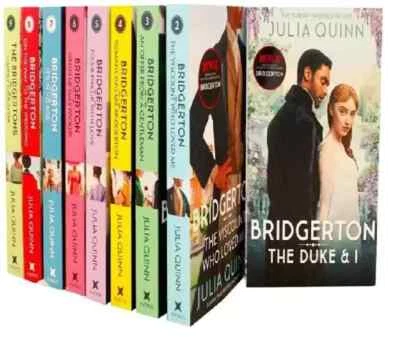 Bridgerton Family Series Collection 1-9 Books Set By Julia Quinn NEW Paperback