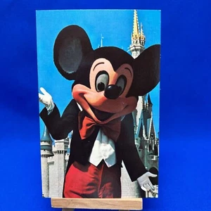 Walt Disney World Vintage Postcard Welcome To Fantasyland!-Mickey Unposted - Picture 1 of 6