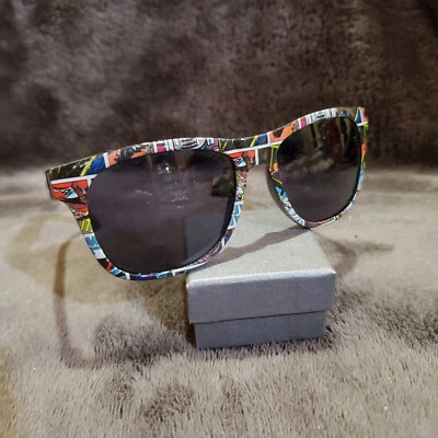 Disney Star Wars Black with Moasic Pan Oceanic Print Sunglasses - Image 1 of 4