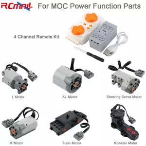 Caja de batería receptor control remoto de 4 canales motor función de alimentación MOC - Imagen 1 de 13