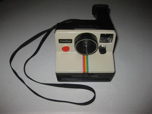 Polaroid OneStep Instant Photo Camera SX-70 Vintage Land Camera w/ Strap Rainbow - Picture 1 of 3