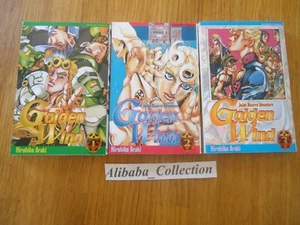 SET MANGA Jojo's Bizarre Adventure Golden Wind 1 2 3 ARAKI TONKAM - Bild 1 von 3