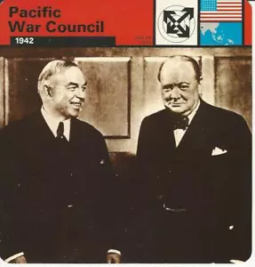 1977 Edito-Service, World War II, #63.13 Pacific War Council  - Picture 1 of 1