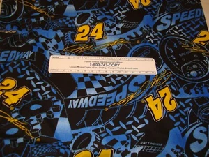 Remanente de tela de algodón Jeff Gordon #24 NASCAR 45""W x 12""L - Imagen 1 de 1