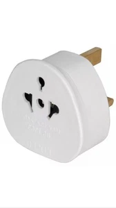 World Wide European USA AUS to UK 13amp Convertor Plug Travel adaptor TOURIST x4 - Picture 1 of 1