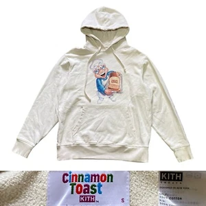 Kith Treats x Cinnamon Toast Crunch Wendell Hoodie Men’s size Small in Cream - Picture 1 of 9