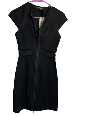 Vestido Cole All Saints Nuevo con Etiquetas Cut Outs Corp Core Sala de Juntas Elegante Oficina Sirena XS 2 Foto 1 de 4