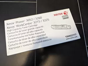 Tóner XEROX 106R02777 - ORIGINAL - negro - SIN USAR - PRECINTADO - Imagen 1 de 5