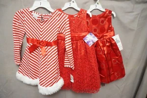 Bonnie Jean, Blueberi, Rare Editions Editions Christmas Dresses Brand New w/Tags - Picture 1 of 24