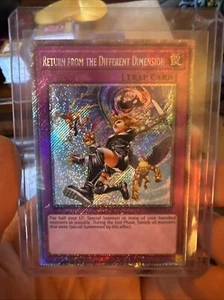 Yugioh Trading Card; QCR Return From The Different Dimension (RA03-EN140). - Picture 1 of 2