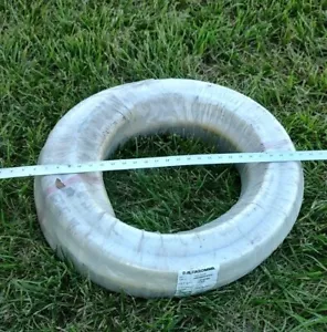 NEW Alfagomma T351LL125 (1-1/4") X 50ft Hot Water Wash Down Hose 10B Nozz White - Picture 1 of 5