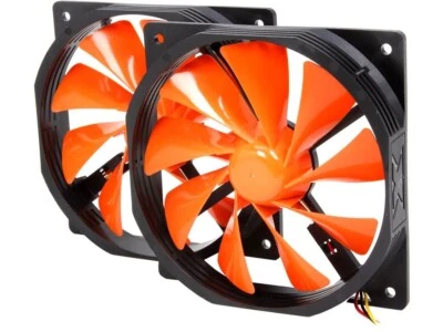 (2-Pack) Xigmatek 120mm x 25mm Low Speed Silent 3-Pin Case Fan XOF-F1255 NEW - Image 1 of 4