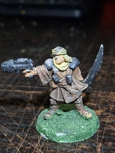 1992 Tallarn Lieutenant Sergeant Imperial Guard Warhammer 40K Metal Oop - Picture 1 of 3