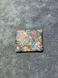 Marvel Comics Retro Bifold Canvas Wallet - Picture 1 of 3