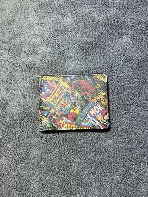 Marvel Comics Retro Bifold Canvas Wallet - Image 1 of 3