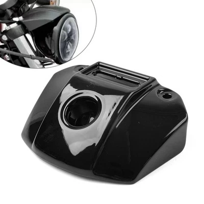 Schwarz Scheinwerfer Halterung Für Harley Sportster XL 883 XL 1200 1992-2013 - Bild 1 von 4