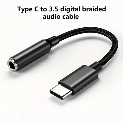 Adattatore da USB Tipo C a Jack per Cuffie 3.5mm USB C a Aux Audio - Immagine 1 di 2