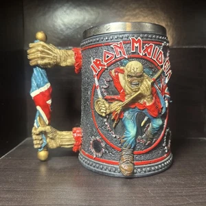 Iron Maiden Tankard “The Trooper” Nemesis Now Heavy Metal Collectors Beer Mug - Picture 1 of 8