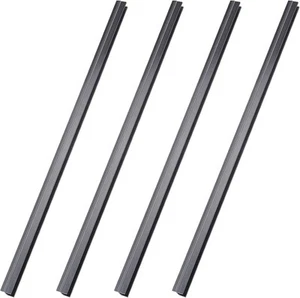 Tenare 4 Pieces Hanging File Rails 1/2 Inch Drawer Sides 24 Long, Black - Picture 1 of 7