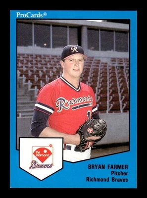 1989 Procards #834 Bryan Farmer NM Near Mint BXCP08 - Image 1 of 2