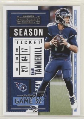 2020 Panini Contenders Season Ticket Ryan Tannehill #9 - Image 1 of 2