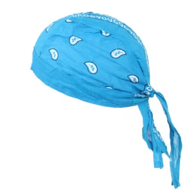 Unisex Mujeres Hombres GORRA CALAVERA Du Rag Head Wrap Motocicleta Motociclista Doo Bandana Sombrero Foto 1 de 4