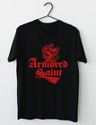 T-shirt American Heavy Metal Band Armored Saint Logo S-2XL