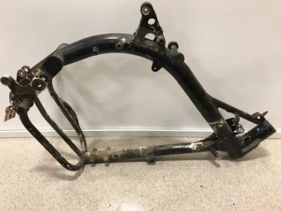 90 Husqvarna 510 WMX TC OEM cuadro principal chasis carrocería motor base 1990 Foto 1 de 4