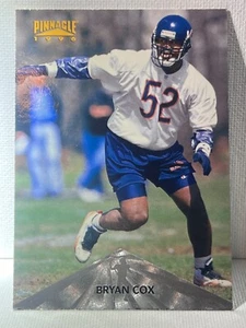 1996 Pinnacle Premium Stock Chicago Bears Football Card #137 Bryan Cox - Picture 1 of 2