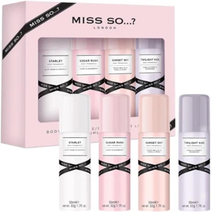 Miss So...? Mini Galore Womens Body Fragrance Gift Set 4X50Ml - Picture 1 of 12