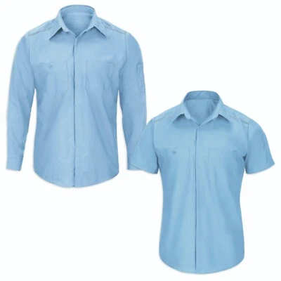 Camisa de trabajo Red Kap transpirable profesional flujo de aire uniforme industrial cómodo para hombre Foto 1 de 4