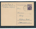 30 Gr. Trachten Ganzsachen-Karte 1950 aus Alm bei Saalfelden  (N7)
