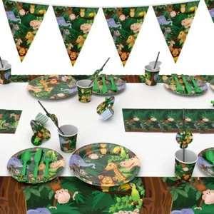 safari jungle animal birthday party theme - Picture 1 of 15