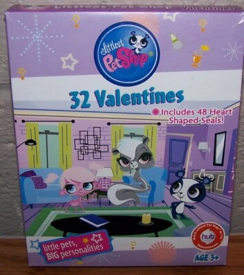 Valentines Day Exchange Cards (Box of 32) Littlest Pet Shop - Image 1 of 4