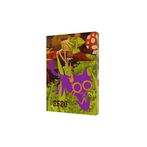 Bella Ramsay Cat - A5 Week-to-View Mid/Academic Year Diary Planner 2025-2026 - Picture 1 of 18