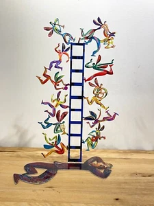"Escultura de metal de arte moderno de arte pop hecha a mano de David Gerstein ""Escalera de Jacob" - Imagen 1 de 12