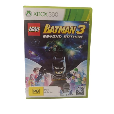 Xbox 360 Microsoft Lego Batman 3 Beyond Gotham Game PAL Superhero Battle Crime - Image 1 of 4