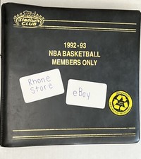 1992-93 Topps NBA Stadium Club Members Only Complete set with Beam Team