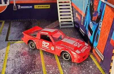 TOMY Formula 1 Indy 74 Mazda RX-7 Savanna tomica pocket cars Red RX7 Diecast  - Image 1 of 4