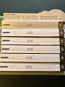COVERGIRL Clean Fresh Brow Liner, 1MM Nano Pencil, .001 oz. (Choose Shade) - Picture 1 of 13