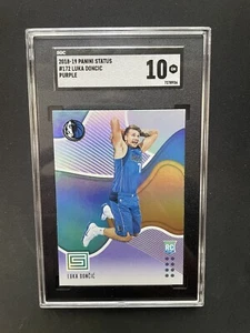 2018-19 Panini Status Luka Doncic Viola #172 SGC 10 Rookie RC - Foto 1 di 2