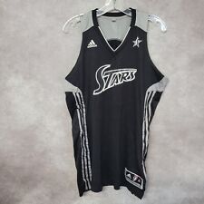2011 Adidas Authentic Rev30 WNBA San Antonio Silver Stars Blank Jersey Sz XL