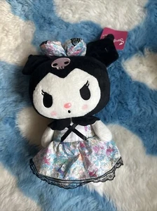 Kuromi Sanrio Plushie Mascot Sold in Japan Only Lolita Dress - Picture 1 of 8