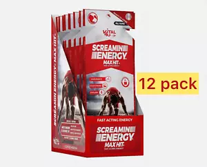 Vital 4U Screamin Energy Max Hit, Panax Ginseng Energy Shot Kaffee Mokka, 12ct. - Bild 1 von 8
