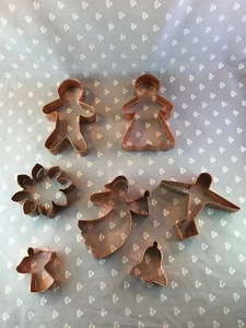 15 RB1 schwere große Kupfer Weihnachten Ausstechformen - Bild 1 von 10