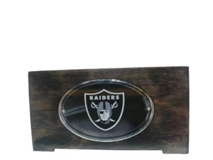 LAS VEGAS RAIDERS--ONE OF A KIND-- FULL SIZED ADULT CREMATION URN - Picture 1 of 3