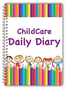 A5 TAGEBUCH EYFS KINDERBETREUERIN/TAGESMÜTTER TAGEBUCH 100 TAGEBUCHSEITEN - Bild 1 von 5