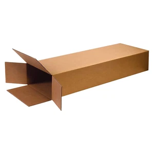Moving Side Loading Boxes Large 18 L X 6 W X 45 H 5 Pack Corrugated Cardboard - Picture 1 of 10