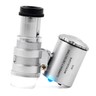 60X Zoom Clip-On LED Pocket Microscope – Magnifying Glass Loupe With Light