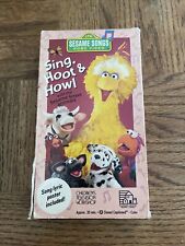Sesame Street Sing Hoot And Howl VHS